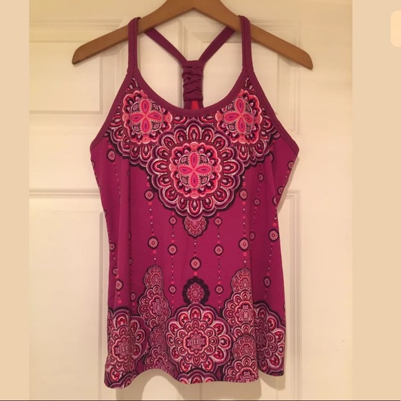 Athleta Pavitra Yoga Tank Top. Racerback Siz L. - Picture 1 of 4